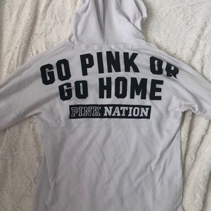 Pink sweatshirt